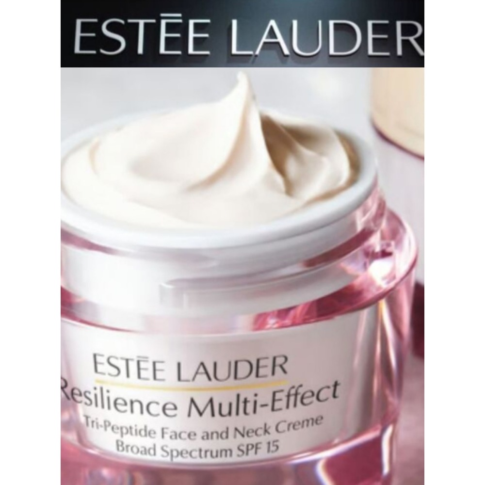 Estee Lauder Resilience Multi-Effect Night Tri-Peptide Face &‎ Neck Creme - Picture 1 of 10